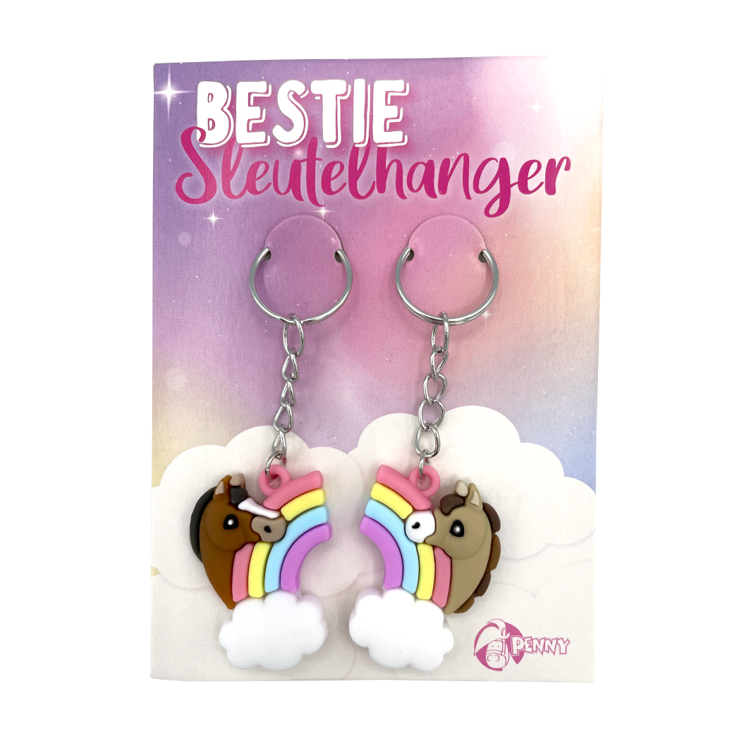 BFF Sleutelhangers Regenboog