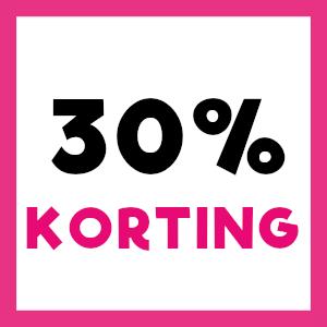 Black Friday 30% Korting
