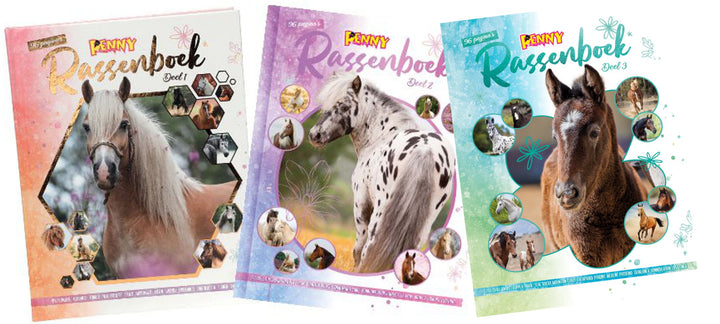 SERIE rassenboeken deel 1 + 2 + 3